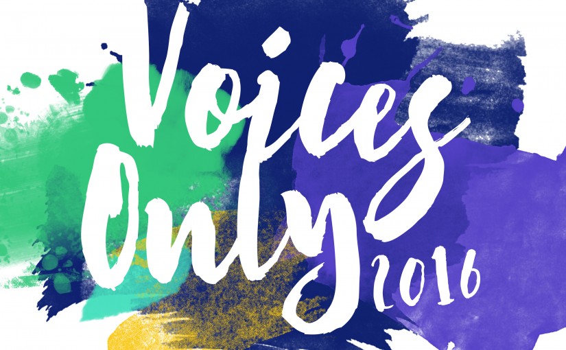 Voices Only 2016 Bundle (Vol 1 & 2 together)